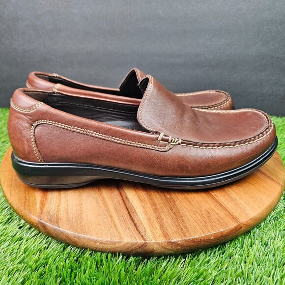 Cole Haan Mens Keating Venetian II Brown Leather Slip On Loafers C11404 Size 8 M main image 8